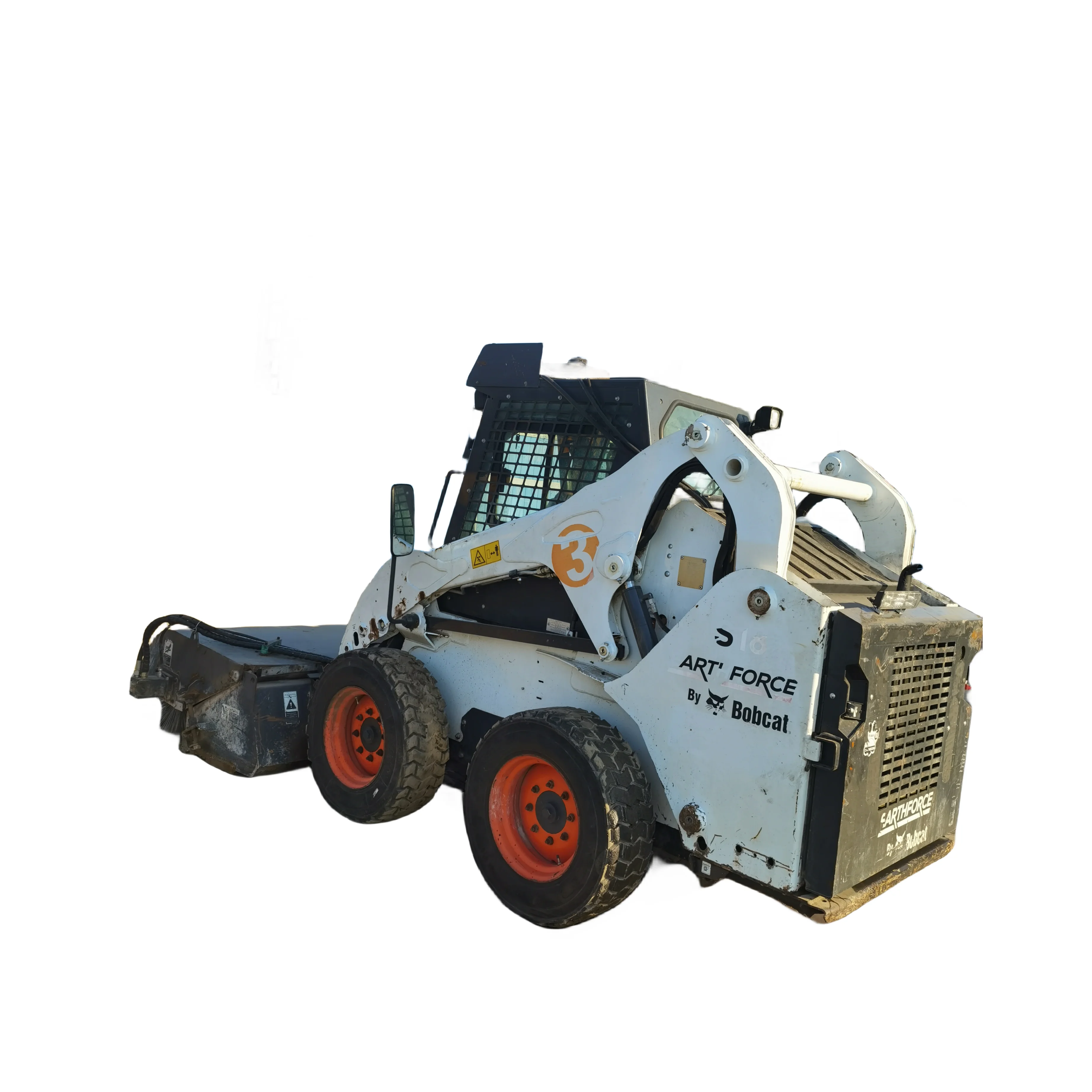 Used Powerful Performance cat S18 mini Skid Steer Loader With Shovel Bucket