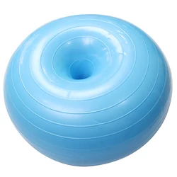 Thicken Inflatable Anti-Explosion Balance Trainer Ball Students Donut Gym 50cm Fitness Equipment