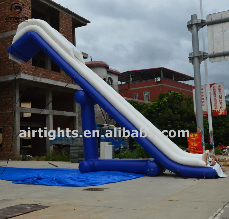 10m Long or Customized Giant Airtight Inflatable Yacht Water Slide
