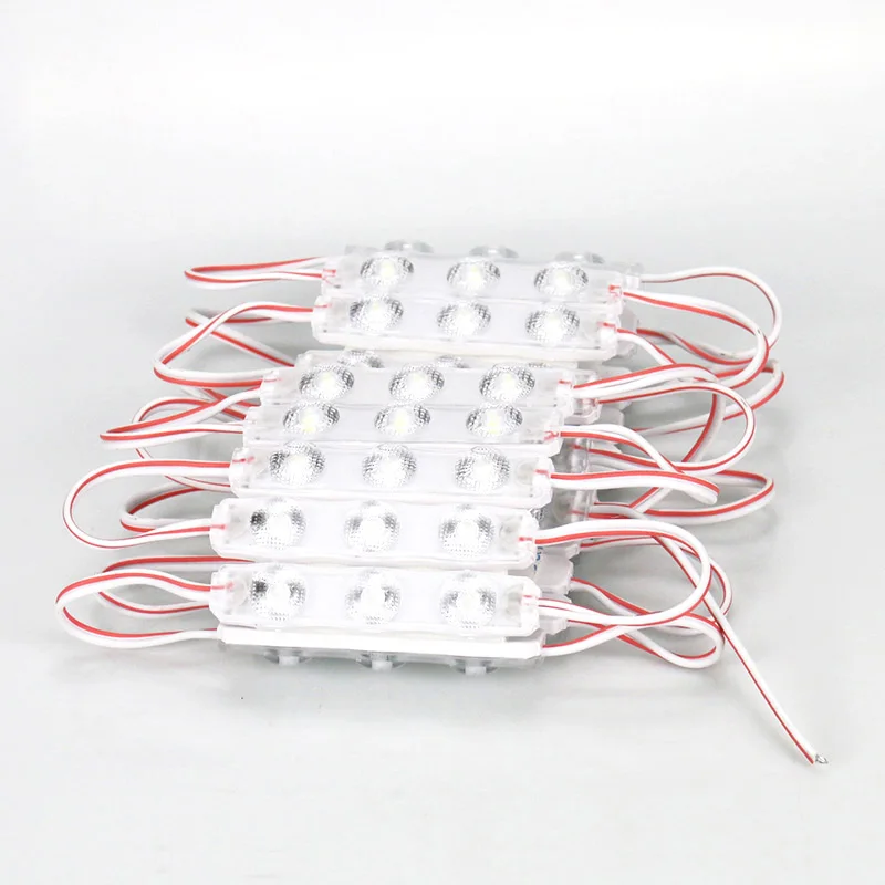 High brightness 12v 1 w led modules waterproof IP 65 module  lens 160 degree for advertising light sign
