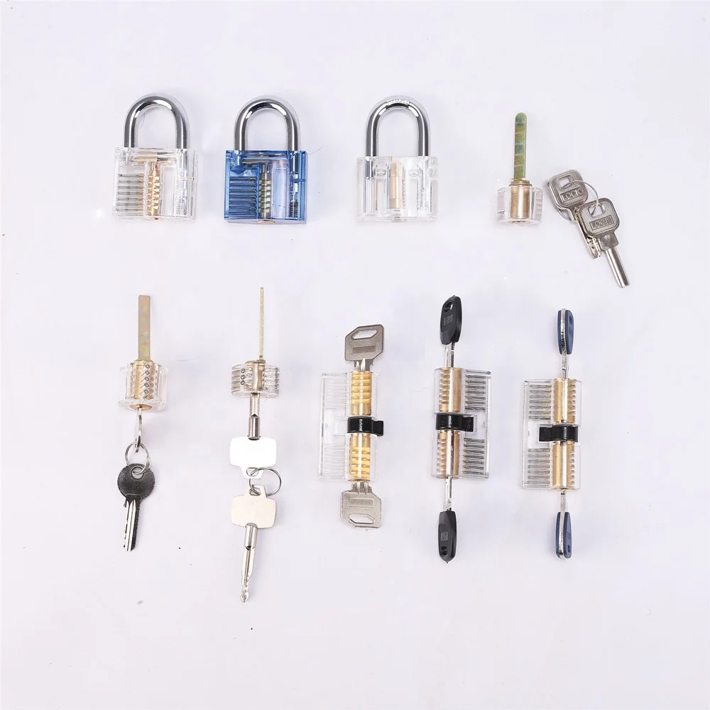 cheap Transparent AB Caba Lock practice locksmith door open tools