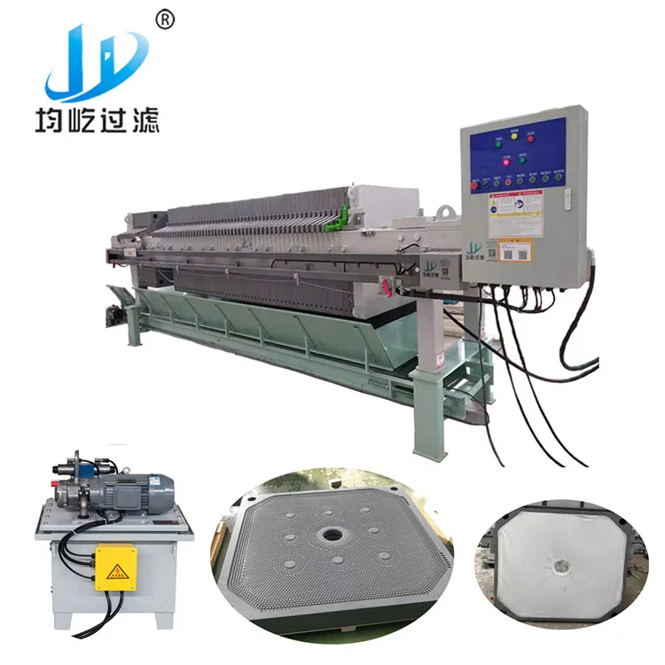 MUNICIPAL SEWAGE Hydraulic Plate and Frame Filter Press for City Mixed Raw Sewage