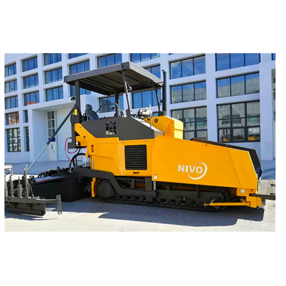 NIVO asphalt paver series 1.5m 4.5m 6m 9m 12.5m wheel Asphalt Pavement machine or wheel asphalt paver or parts