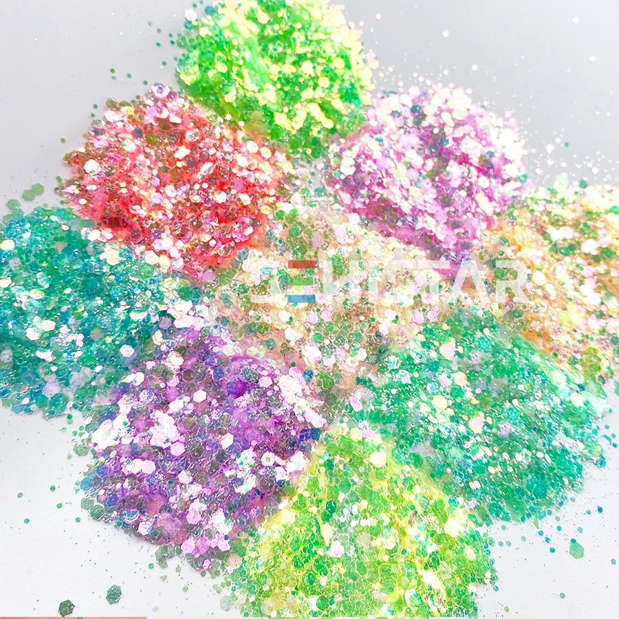 Wholesale bulk Mixed chunky glitter for face eyes and body glitter