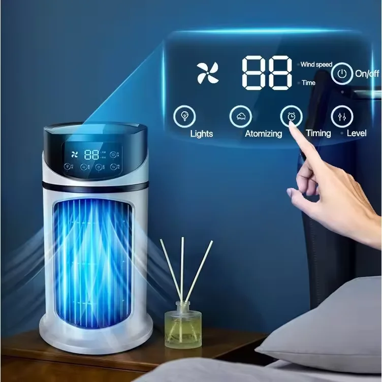 Portable Remote Control Mini Air Conditioner Of Hot Sale Good Price Room Portable Water Cooling Fan Air Cooler Fan For Summer
