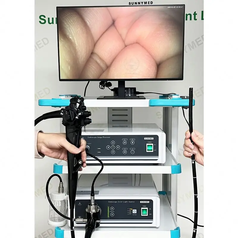 SY-PGC048 Electronic Colonoscope Medical Flexible Video Enodoscope Gastroscope Colonoscope Set