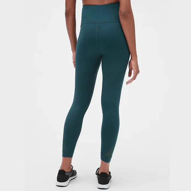 
High Waisted Fitness Women Maternity Pants Belly Support Pregnance Soft Yoga Pant Compression Exercise Tights 