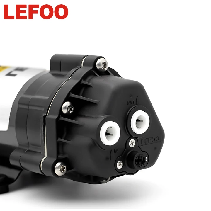LEFOO self priming 150 gpd water purifier pump micro diaphragm pump for ro