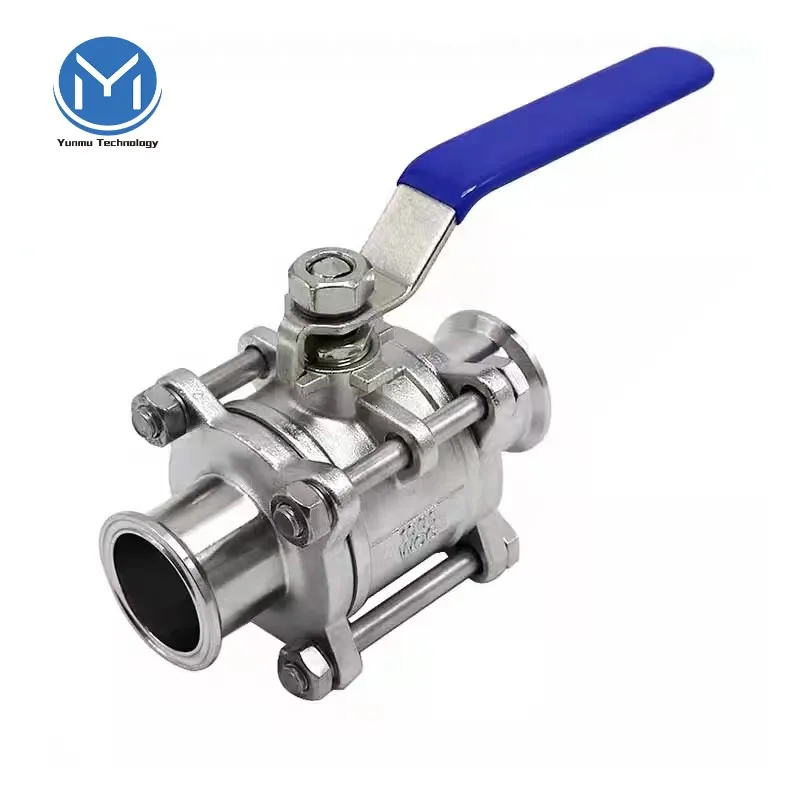 Stainless Steel Manual Pressure Vacuum KF NW10-50 Ball Valve