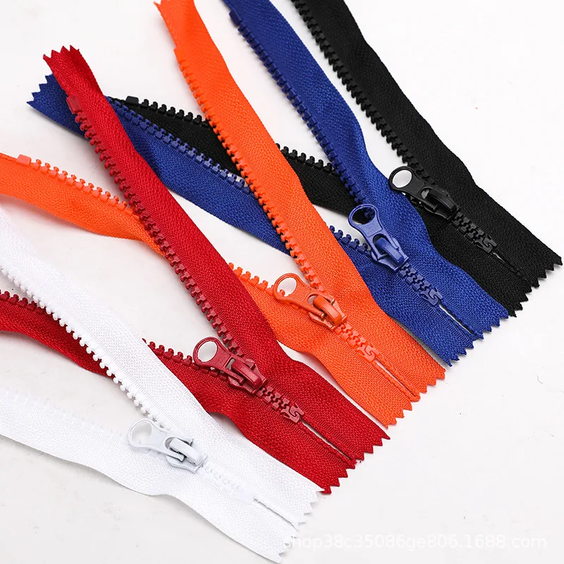8 # молния из смолы с открытым хвостом 40 см, специальная молния для сумки, длинная и короткая молния, цвет