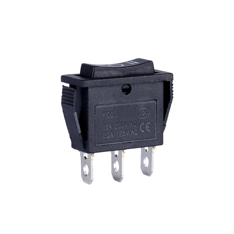 KCD3-103 12a 250 vac rocker switch IP65 switch panel