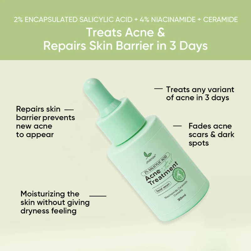 Wholesale organic Serum Microneedling  Anti Aging Face L Ascorbic Acid Hydrating Hyaluronic Acid Smoothing Salicylic Acid Serum