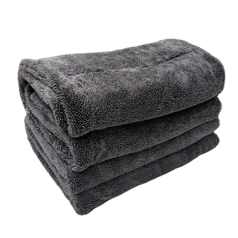 1200 GSM Super Plush Twisted Microfiber Microfiber Car Towel Microfiber Drying Towel Car Wash Car Drying Towel