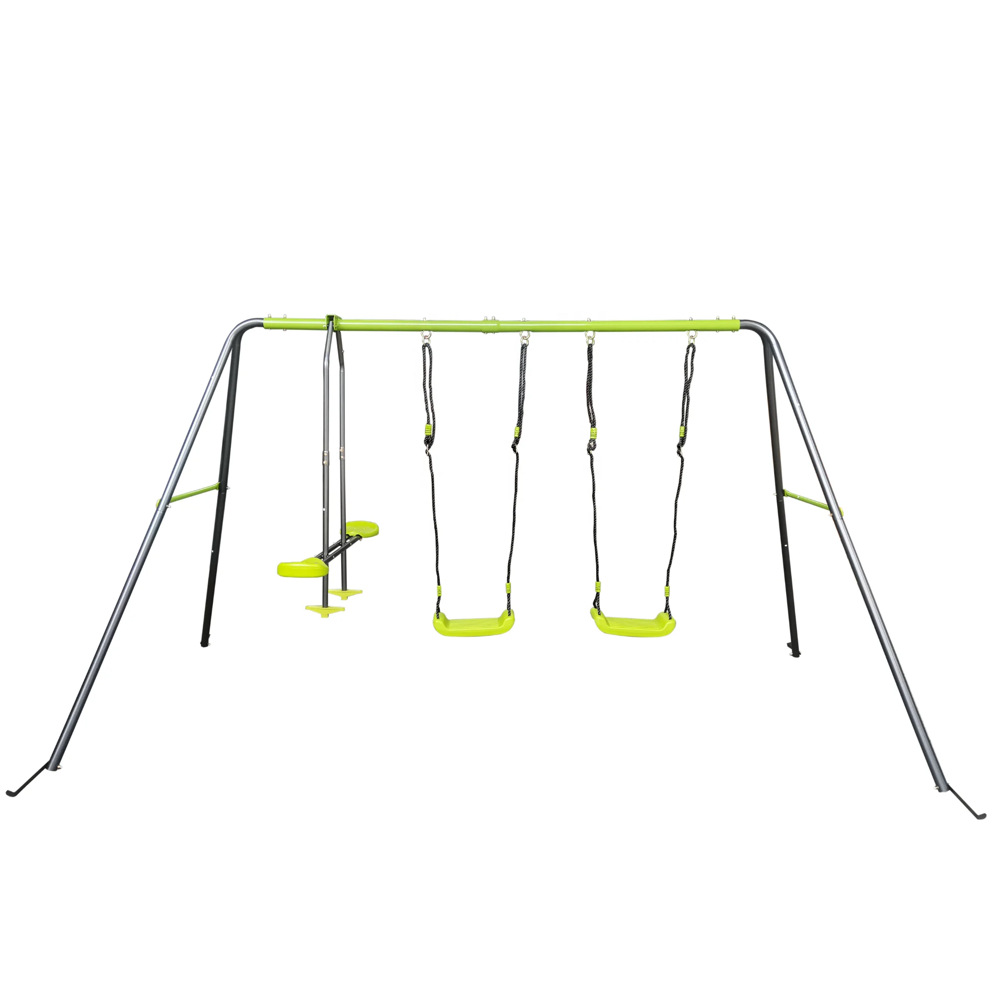 XIUNAN XNS081 New Three  patio swings and face to face  toy swing set playground