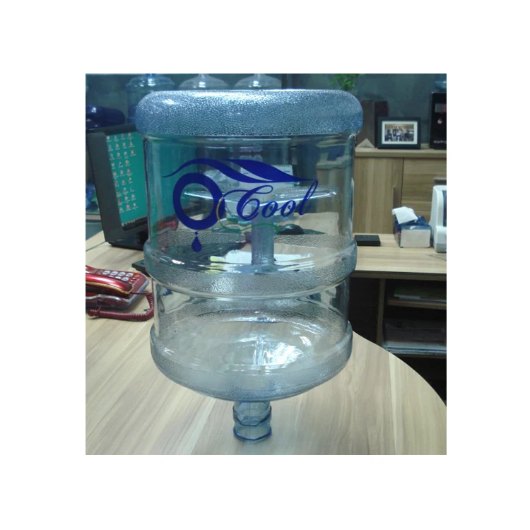 High transparency 5 gallon PC water bottle with handle 20 liter plastic barrel Promotion Sales