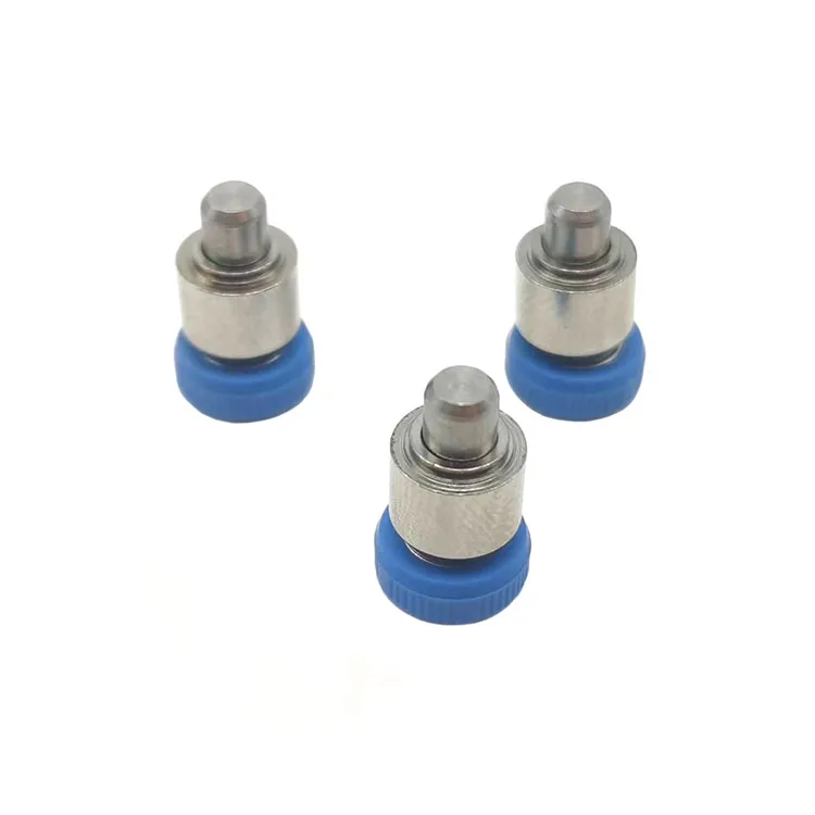 Customized Aluminum Knurling Knob Plastic Rubber Head Self Clinch Spring Loaded Captive Panel Combination Screw