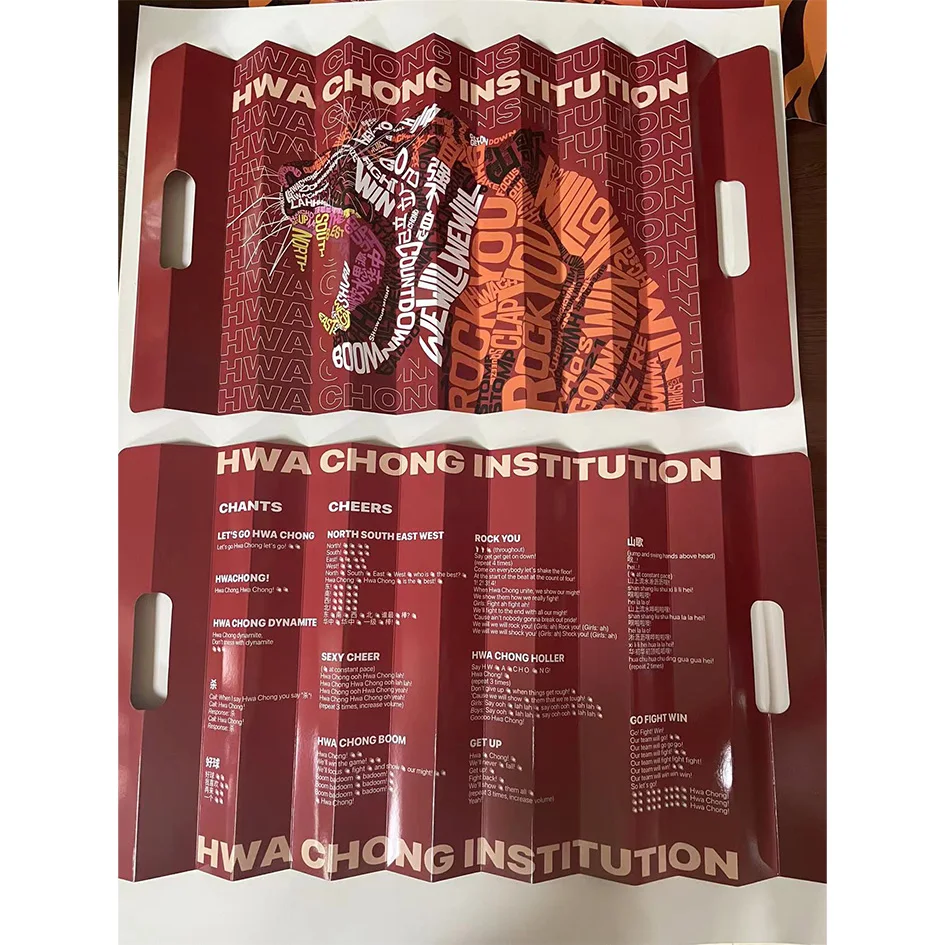 Wholesale Custom Cheerful Cardboard Hand Fan Clapper Noise Maker Paper Fan Banners Product Genre