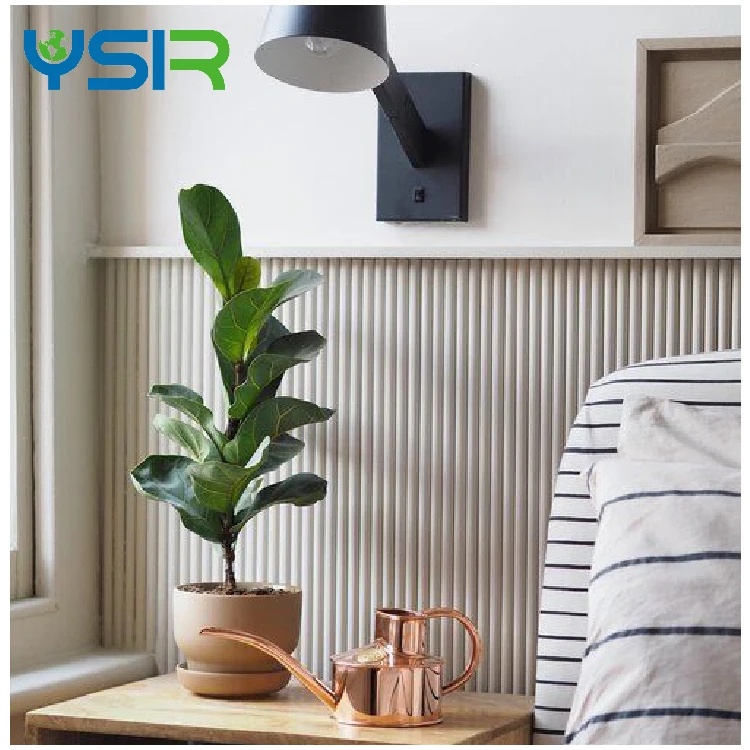 CHINA YANSEN WPC Indoor Wall Panel 160x15mm: Half-Round Design for Elegant Interior Walls