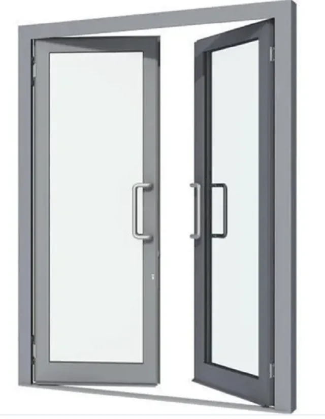 Luxury air-proof waterproof low-e glass double glazed Hurricane proof wet Steam Sound-proof modern exterior door