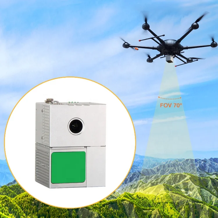 Foxtech Hawk-100C лидар датчик сканера для лидар отображения дрона беспилотника с дистанционным управлением