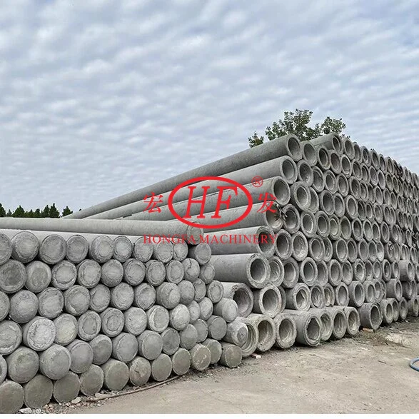 Telegraph Pole Production Line Telegraph Pole Making Machinery Cement Concrete  Electric Pole Mould Forming Machine