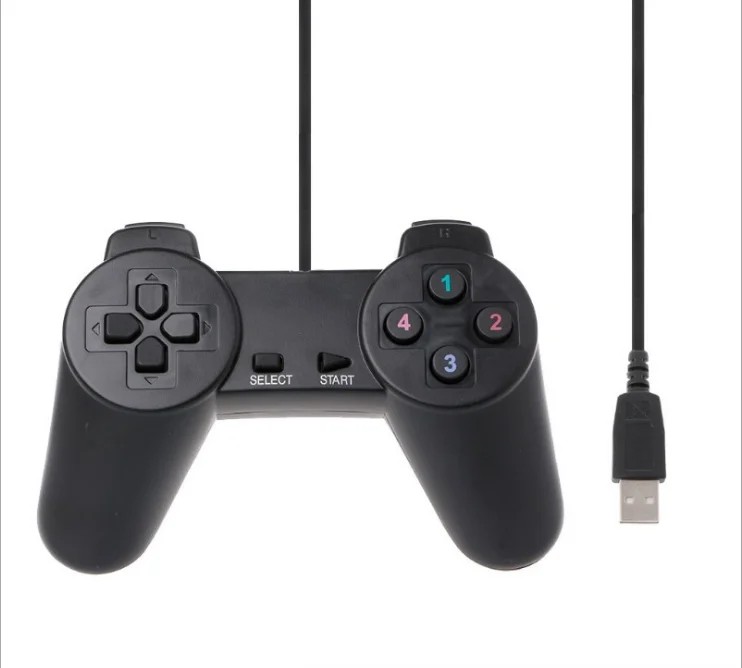 
USB single gamepad PC PS1 joystick - less gamepad 