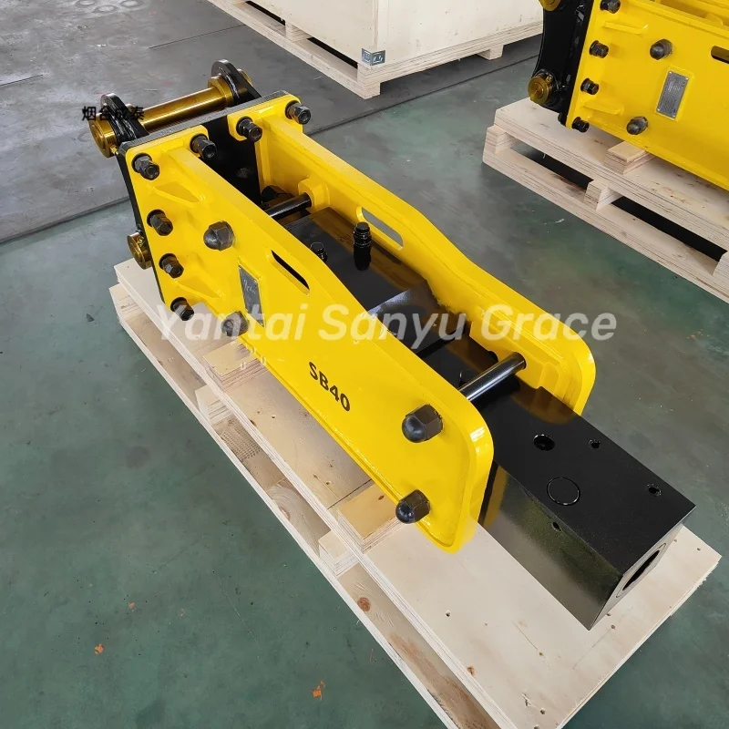 Гидравлический молоток Yaitan Sanyu SB40 SY680 для экскаватора JCB