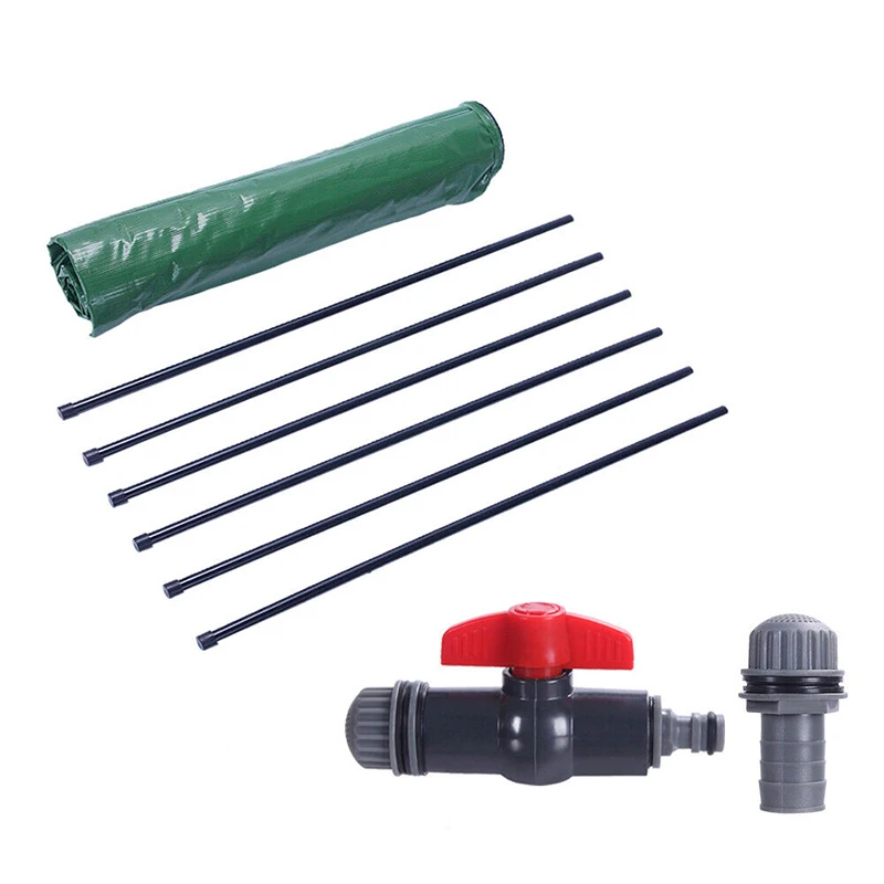 Custom Portable Garden 225l Foldable Water Tank Pvc Durable Rainwater Collection System Rain Collapsible Barrel For Garden