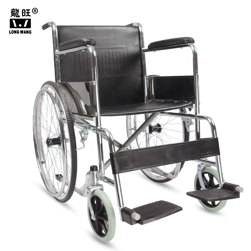 Hot sale 809 chromed frame lightweight mag wheel manual medical wheelchair