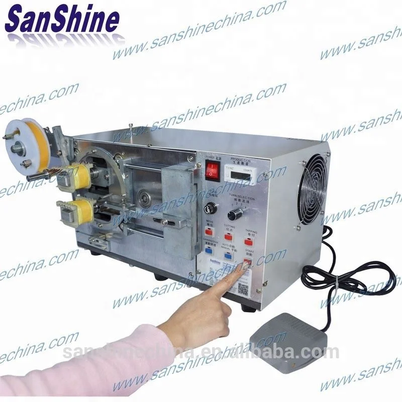 EI transformer core insulation bonding tape automatic taping machine