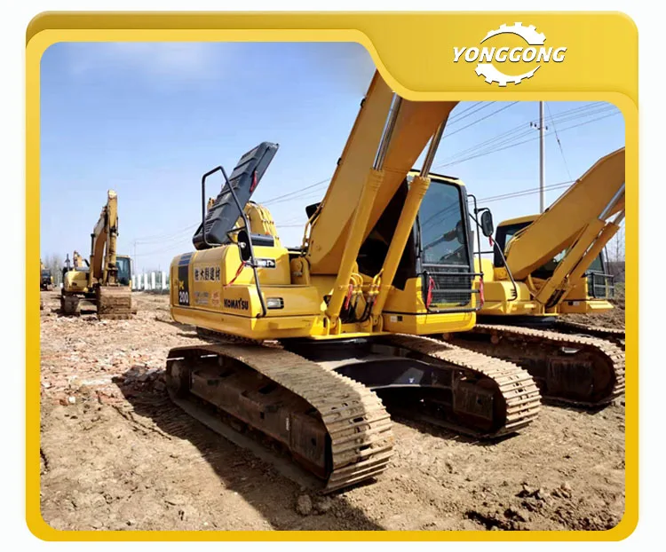 90% новый Подержанный pc200-7 экскаватор komatsu оригинальный японский с хорошим состоянием ПК 200 200-7 низкая цена и хорошее