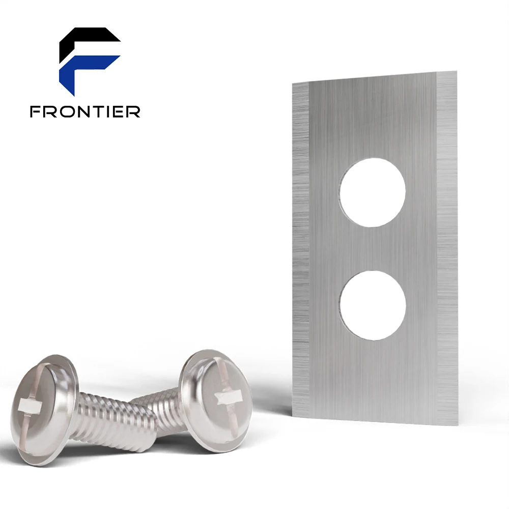 High quality Robot Lawn Mower Replacement Blades Double Hole Stainless Steel Knife Blades Fit For Worx Landroid