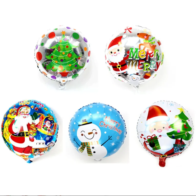 18 inches foil balloon for Christmas mylar balloon congratulate helium Merry Christmas decoration balloons