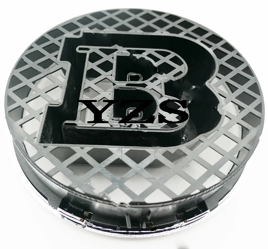 Grille Badge Front Logo Grill Emblem Fit For Mercedes Benz B RABUS style W463 G500 G350 G63 G65 AMG 85-14