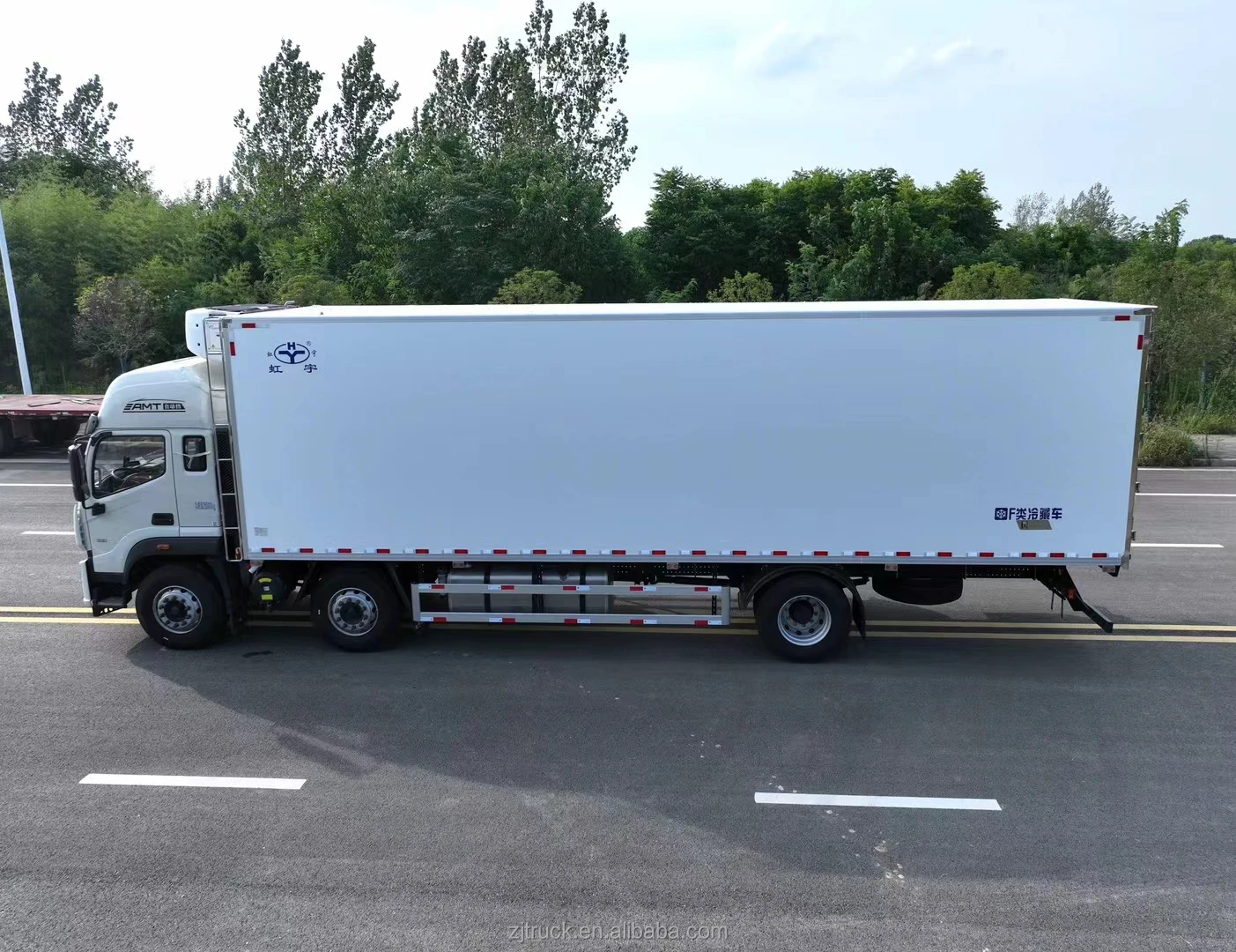 Грузовик-рефрижератор FOTON дизельный Механическая Трансмиссия Euro 5 Emission 6x4 РЕФРИЖЕРАТОРНЫЙ транспортировочный грузовик для продажи