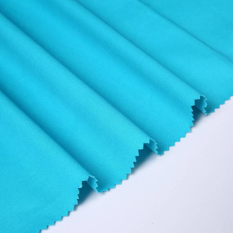 Factory Excellent Custom Color Cotton Spandex Blend Fabric Soft Clothes Stretch Fine Twill Cheap Durable