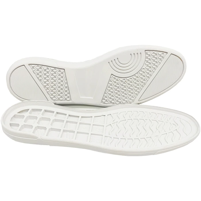 high quality white color sneaker outsole men sport casual leather shoes with rubber sole