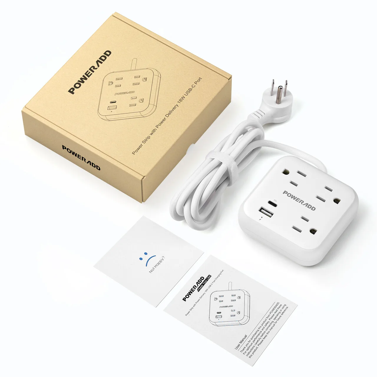 2020 горячие продажи 3 розетки Smart Usb C Мощность пропилен-каучука прокладки с Power Delivery 18 Вт для путешествий круизное судно гостиница комнаты в