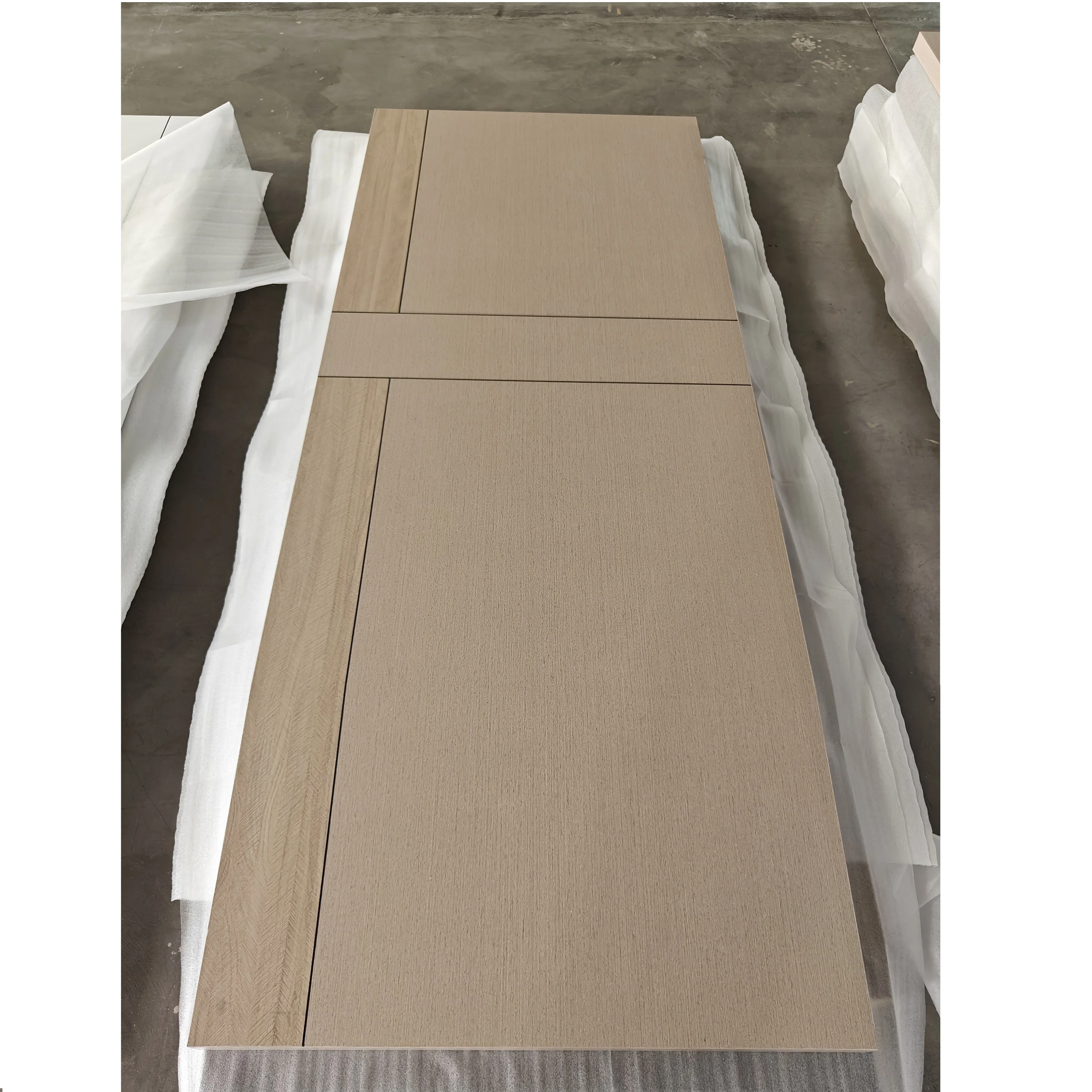 Belson Modern Design WPC Interior Door Factory Price Water Resistant Wpc Assemble Door Daily Production for Saudi Arabia