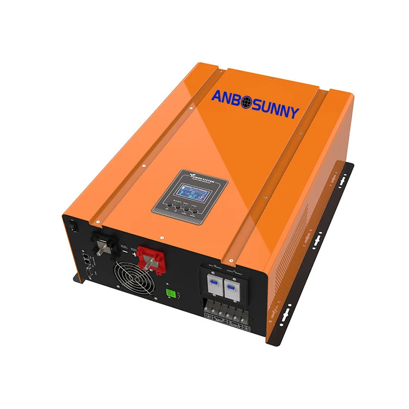 1KVA 3KVA 5KVA Гибридный солнечный инвертор 6kw 8kw 10kw 12kw 3-фазный выключенный преобразователь чистой синусоидальной энергии низкочастотный