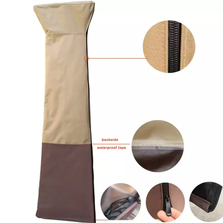 Anti-UV Patio Gas Heater Cover Outdoor Rain Proof Waterproof Resistant Heater Covers