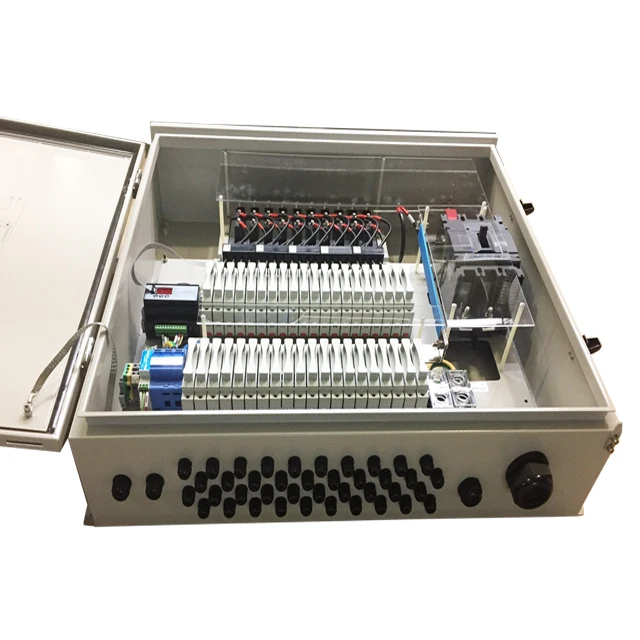 Low price customized 24 in 1 out 1500VDC Nader 400A circuit breaker solar Combiner Box