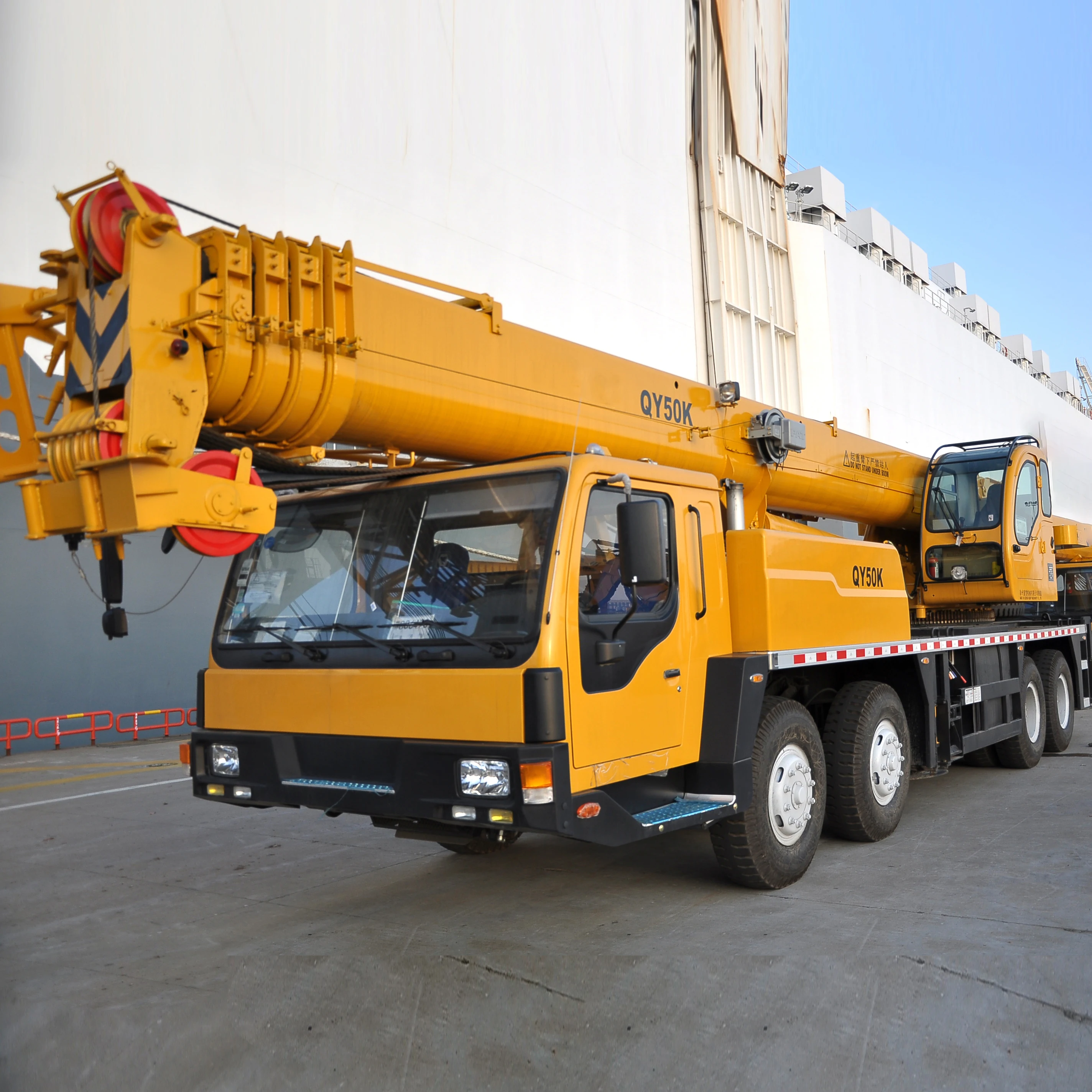 China Top Brand New Crane Truck QY50K5D 50Ton Truck Crane QY50K5D-5 for Sale