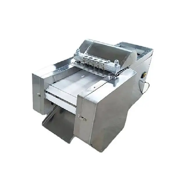 Automatic Chicken Cutting Machine Fresh Meat Cutter Beef Meat Cube Cutter Machine For Meat Processing Equipment