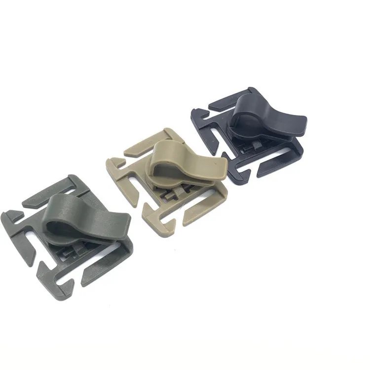 Hose Clamp Plastic Tube Clip Clamp Mini Hose Clamp Clip Hydration Bladder Drinking Straw Tube Trap Webbing Clips