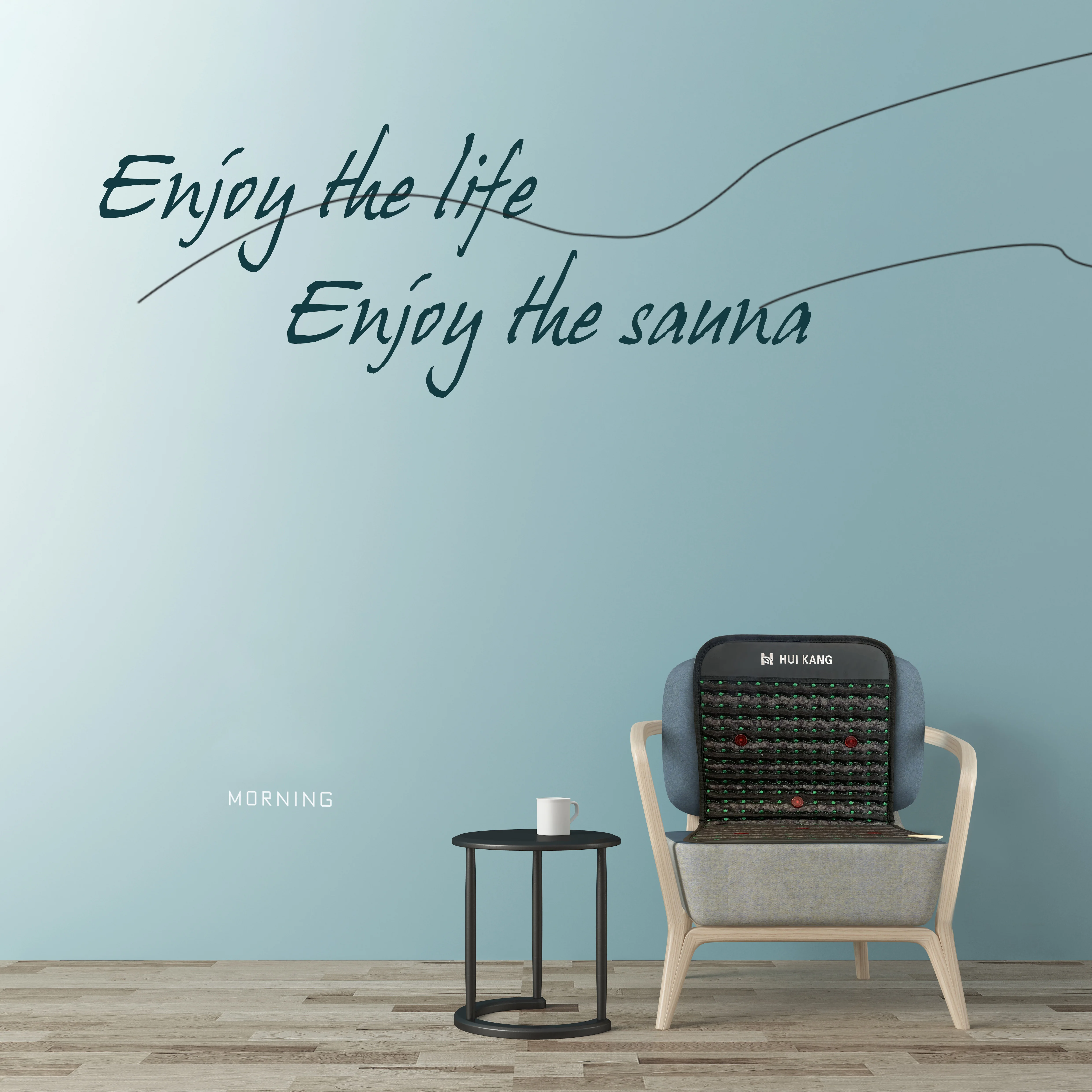 Far Infrared Pain Relief Body Massage Crystal Heating Mat Bio Amethyst Infrared Mat