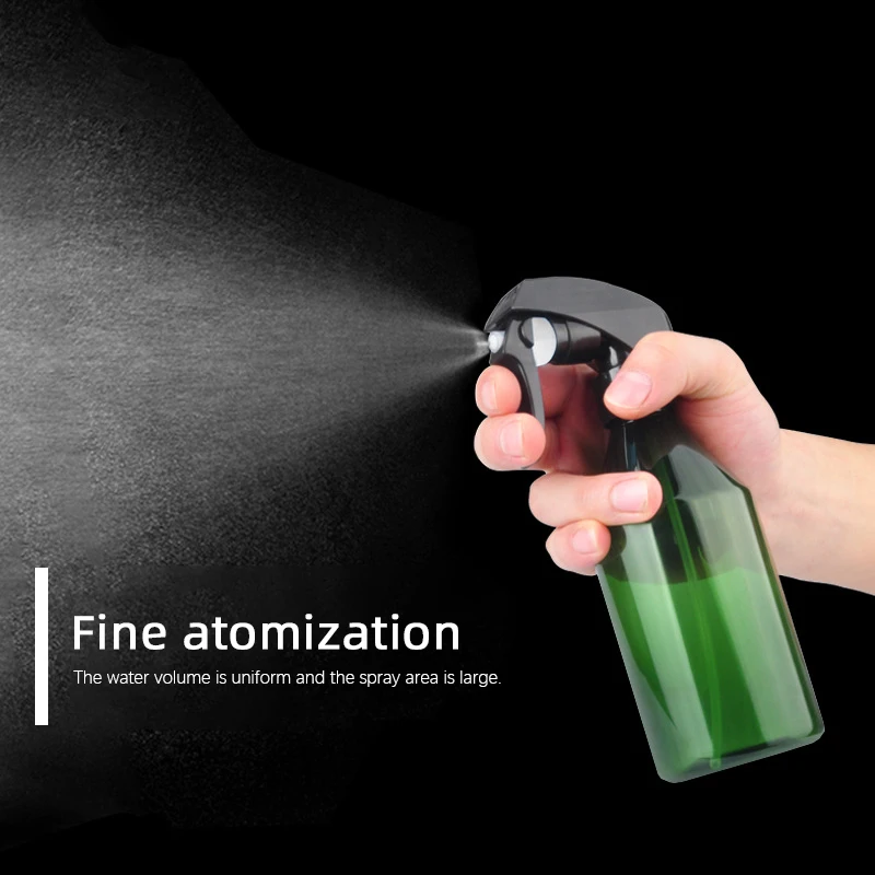 300ml Spray Bottle Plastic 4 Colors Refillable Bottle Multifunctional Hair Salon Garden Watering Flower Sprayer Makeup Tool