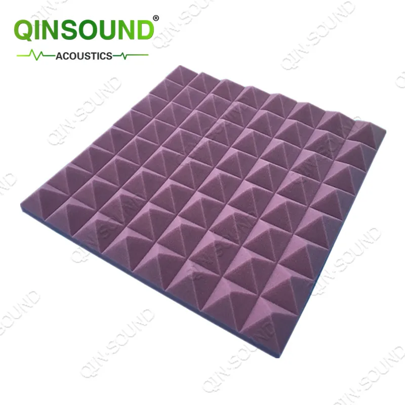 Qinsound Pyramid Acoustic Foam cheaper high density good sound absorption use for home cinema