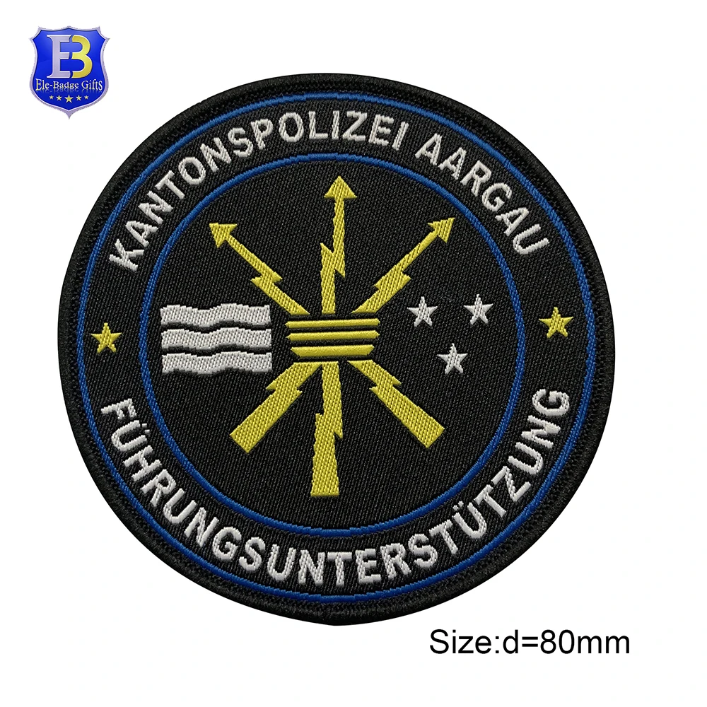 Wholesale Fashion Diy Custom Logo Embroidery Textile Patch Custom Logo Patch Embroidery