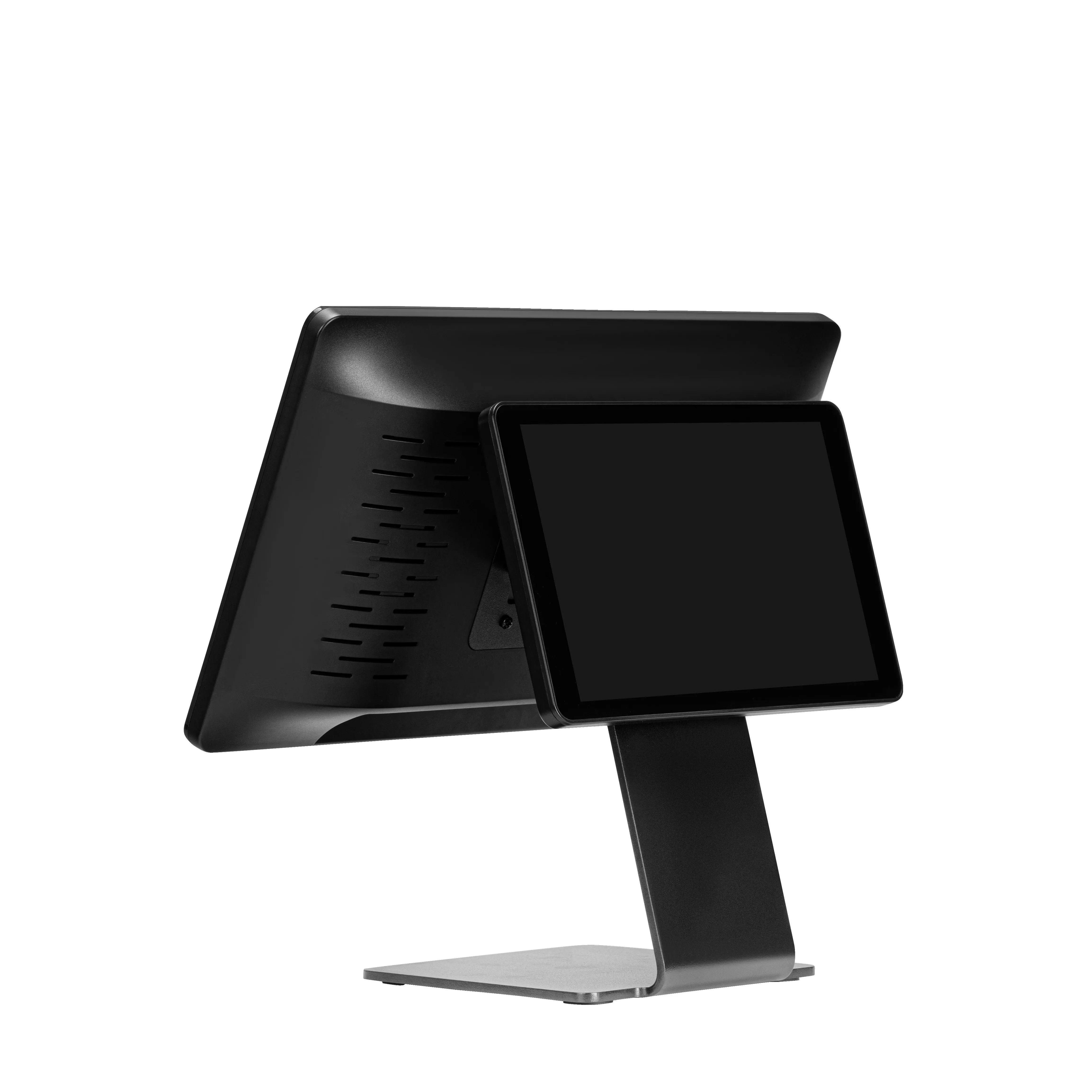 All in one pos  with 15 Inch Touch Screen Monitor Usb Glass Lcd Display For Pos Machine 1920*1080 Resolution